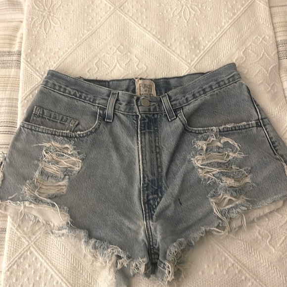 Furst of a Kind Jean shorts from LF! - Picture 1 of 2
